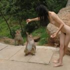 女の子が外でヘンタイ露出してる画像がめちゃシコ[48枚]